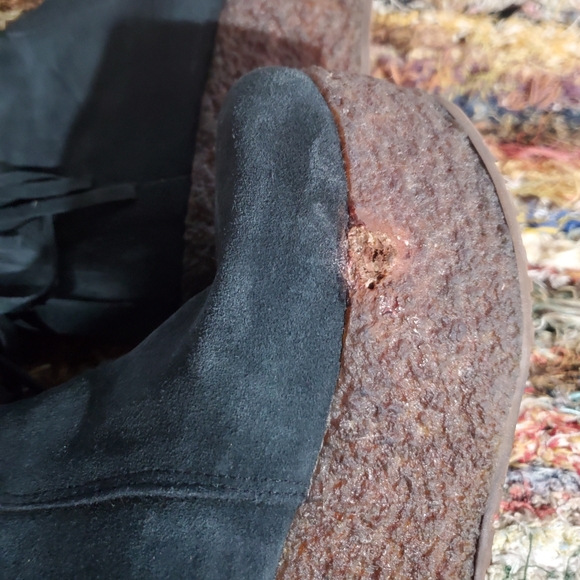 Vintage Ricky Sarkany Fringe Platform Boot - Picture 9 of 9